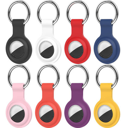 Juego De 4 Llaveros De Silicona Compatibles Con Apple Airtag Verde Lima