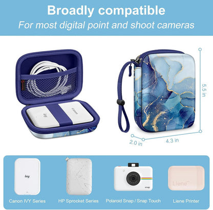 Estuche Funda Para Impresoras De Fotos Canon Ivy 2 Mini Azul Marino