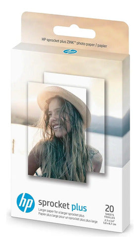 Papel Fotográfico Adhesivo Hp Sprocket Zink Blanco