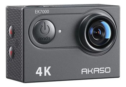 Cámara Deportiva 4k Aakaso Ek7000, Impermeable Y Con Wifi Black
