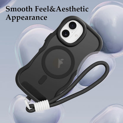 Funda Nzenguer Para iPhone Con Correa Negro