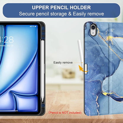 Funda Con Teclado Para iPad Air A-ocean Marble