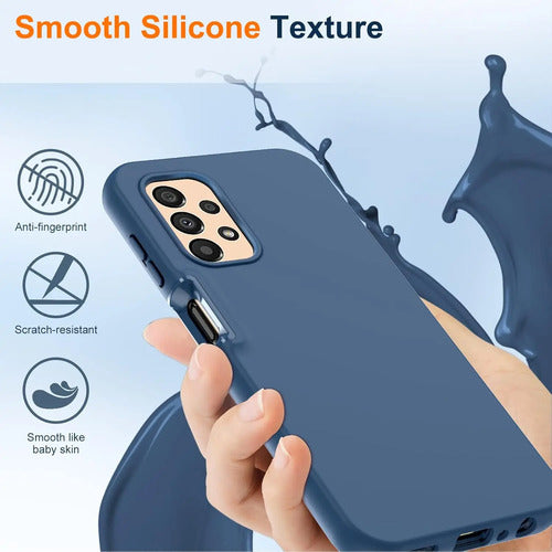 Funda Samsung Galaxy A13 Con Dos Protectores De Pantalla