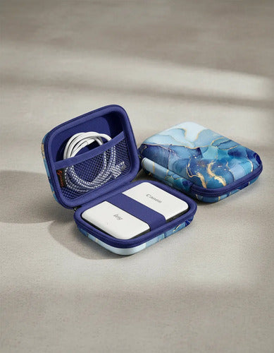Estuche Funda Para Impresoras De Fotos Canon Ivy 2 Mini Azul Marino