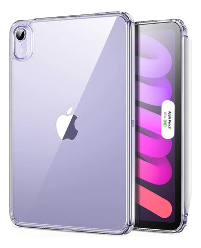 Funda Para iPad Mini 7 A17 Pro Y Mini 6 Transparente