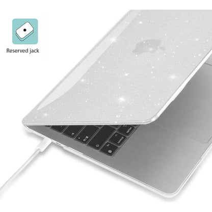 Carcasa Funda Transparente Para Macbook Air 13.6' Plateado