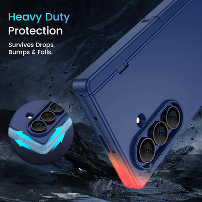 Funda Para Samsung Galaxy Z Fold 7 Con Protector. Azul