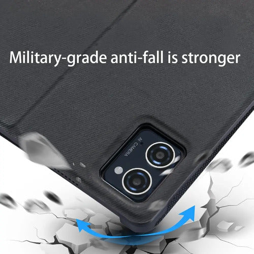Funda De Tablet Plegable De Cuero Pu Para Chuwi HiPad Gris Oscuro