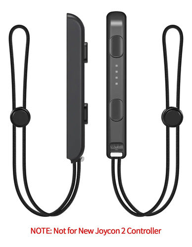 Correas De Muñeca Mosaholl Para Joy-con Switch, Pack De 2 Negro