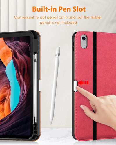 Funda Para iPad 11th Gen 11  2025 Y 10th Gen 10.9 Rosa