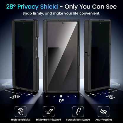 Funda Para Samsung Galaxy Z Fold 7 Con Protector. Negro