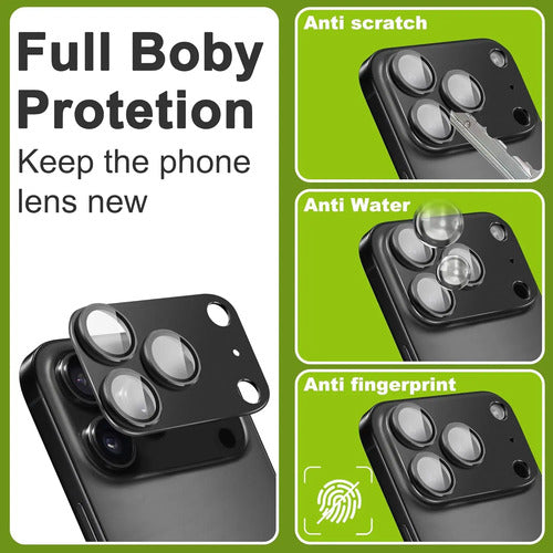 Protector De Camara Para iPhone 17 Pro Naranja