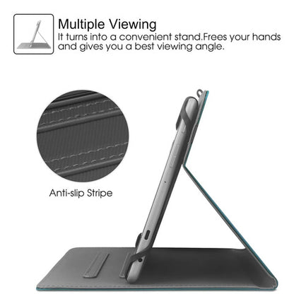 Funda Universal Para Tablet 9-11 Pulgadas Con Soporte Verde