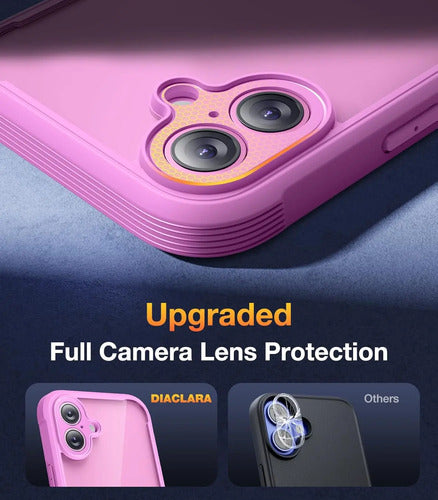 Funda Para iPhone 16 Protección Total Rosa