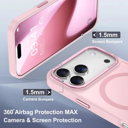 Funda Para iPhone 17 Pro Magnetica Rosa Claro