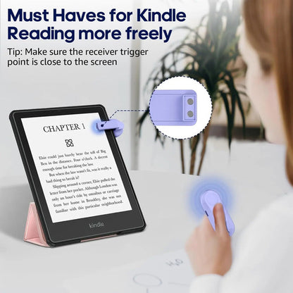 E-reader Control Remoto Girador De Paginas Lavanda