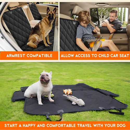 Cubre Asiento Auto Funda Protector Mascota Impermeable
