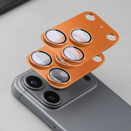 Protector De Cámara Naranja Para iPhone 17 Pro Naranja