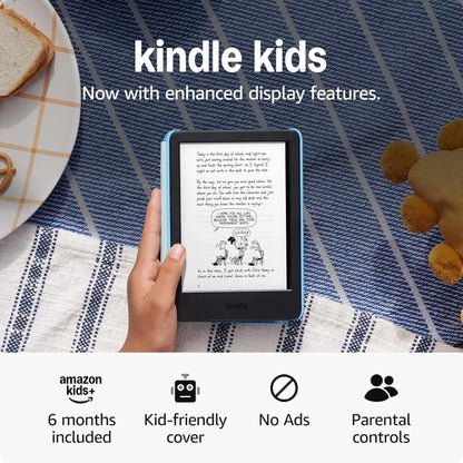Nuevo Kindl Kids 16gb Con Funda - Unicorn Valley Blanco
