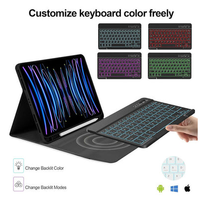 Funda Con Tecladopara iPad Pro Negro