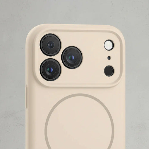 Funda Magnética Miracase Para iPhone 17 Pro Max Beige