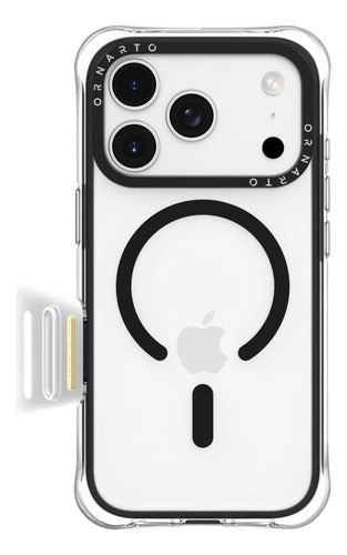 Funda Ornarto Air Para iPhone Pro Max Negro