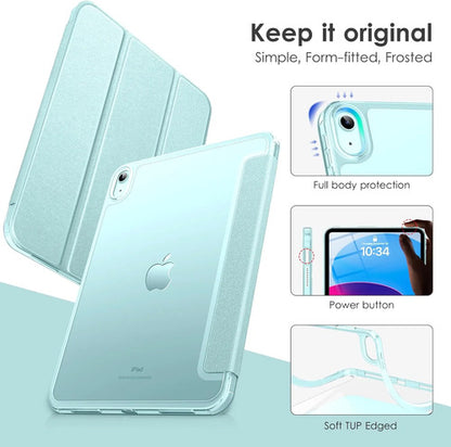 Funda Para iPad A16 11'' Y iPad 10.9'' Celeste