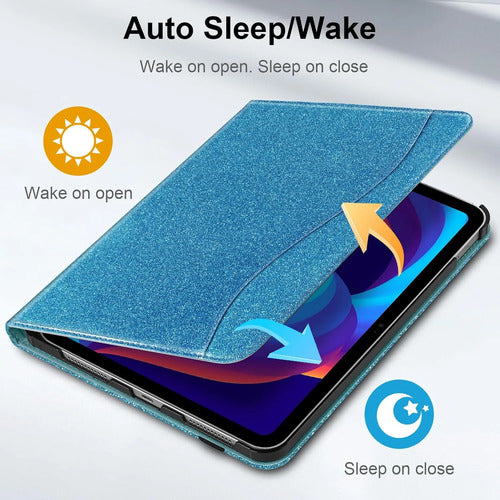 Funda Para iPad (a16) 11th Generación 11 Pulgadas Azul