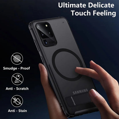 Funda Magnética Tianniuke Para Samsung Galaxy S20 Ultra Negro