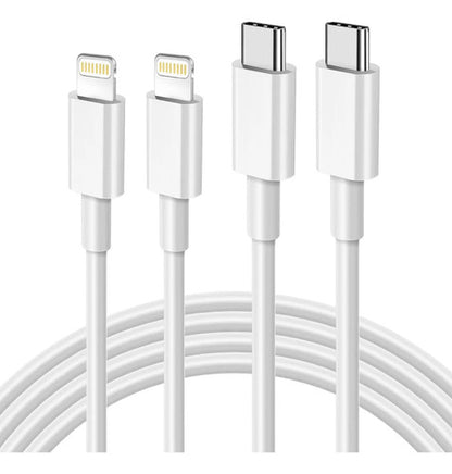 Cables Usb C A Lightning Blanco