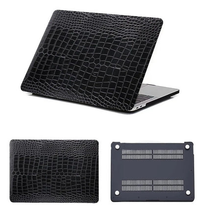 Funda Protectora Para Macbook Air 13.6  M2-m4 2022-2025 Negro