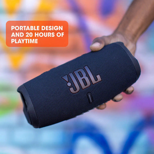 Parlante Jbl Charge 5 Jblcharge5 Portátil Black