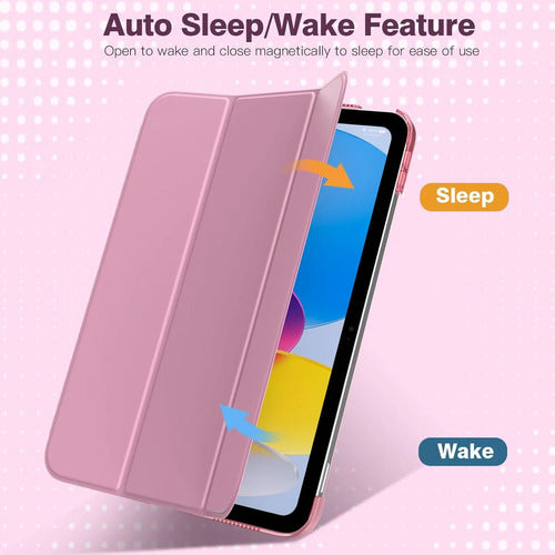 Funda Timovo Para iPad A16 11th Gen 2025 Rosa