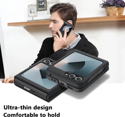 Funda Para Samsung Galaxy Z Flip 7 Fe Y Z Flip 6. Negro