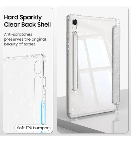 Funda Para Samsung Galaxy Tab S10 Lite/s10 Fe/s9 Gris