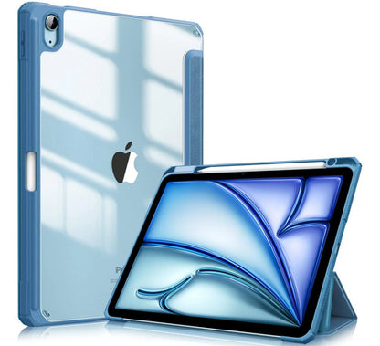 Funda Hybrid Slim Para iPad Air 11' M3/m2, 5ta/4ta. Azul