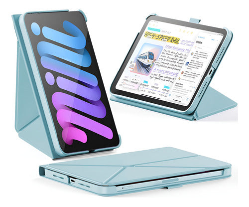 Funda Para iPad Mini 7 (a17 Pro) 2024 Azul