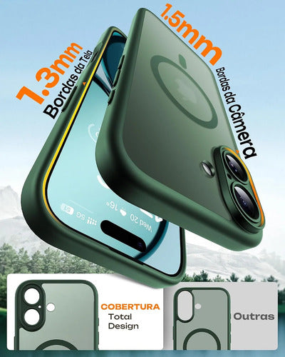 Funda Para iPhone 17, Compatible Con Magsafe Verde Lima
