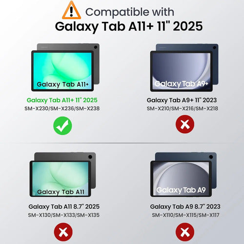 Funda Transparente Para Samsung Galaxy Tab A11+ 11' Transparente