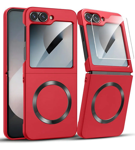 Funda Para Samsung Galaxy Z Flip 6/7 Fe Rojo