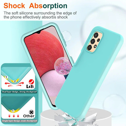 Funda Samsung Galaxy A13 Con Dos Protectores De Pantalla