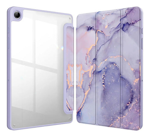 Funda Híbrida Slim Para Samsung Galaxy Tab A9+ 11' Lila