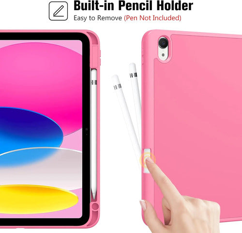 Funda  Para iPad 11th Gen 11'' 2025/10th Gen 10.9' Fuxia