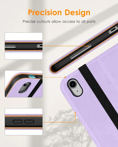 Funda Para iPad 11th Gen 11  2025 Y 10th Gen 10.9 Lavanda