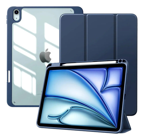Funda Para iPad Air 11 Pulgadas Azul Marino