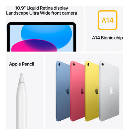 Apple iPad De 10.9 Pulgadas: 10a Gen, 64gb Color
