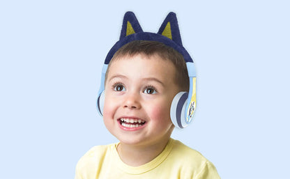 Auriculares Bluey Bluetooth Para Niños. Plegables Blue