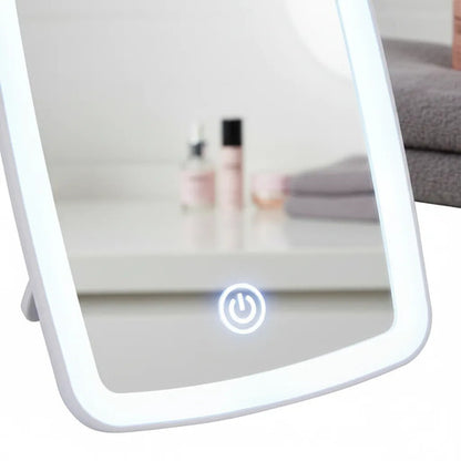 Espejo De Maquillaje Led Con Iluminación Blanco