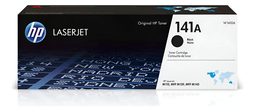 Cartucho De Tóner Hp 141a Negro Negro