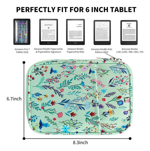 Funda Universal Para Kindle Ereader Rosa